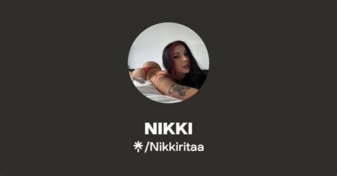 nikkirita onlyfans|nikkirita